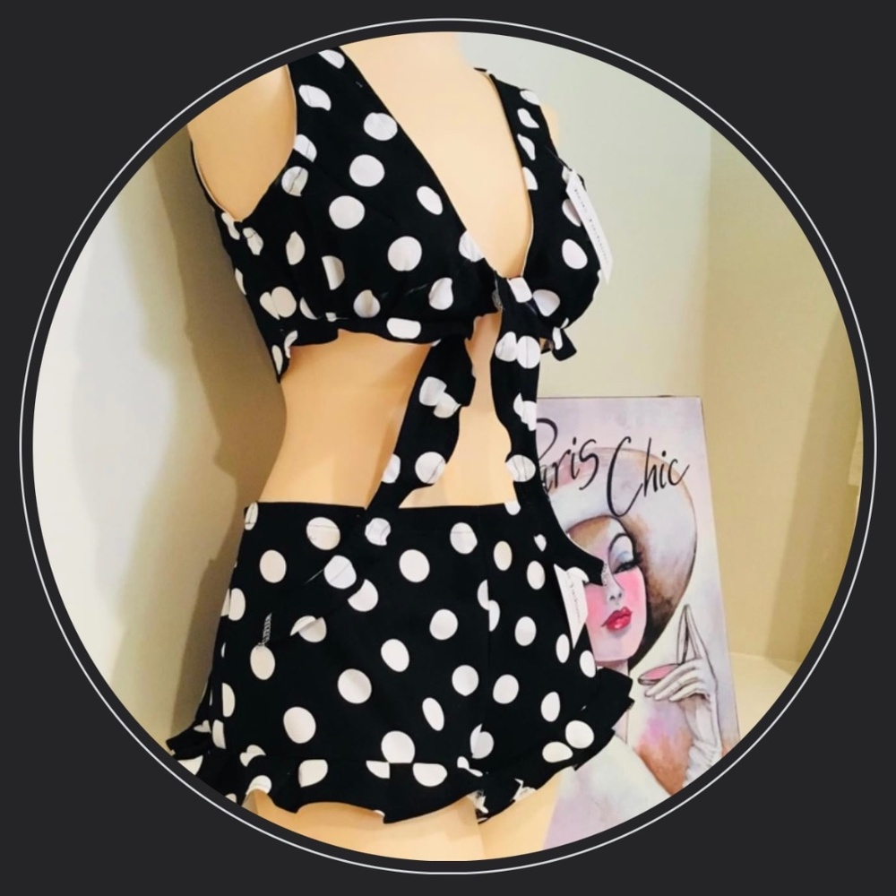 Beach wear set shorts and Top
